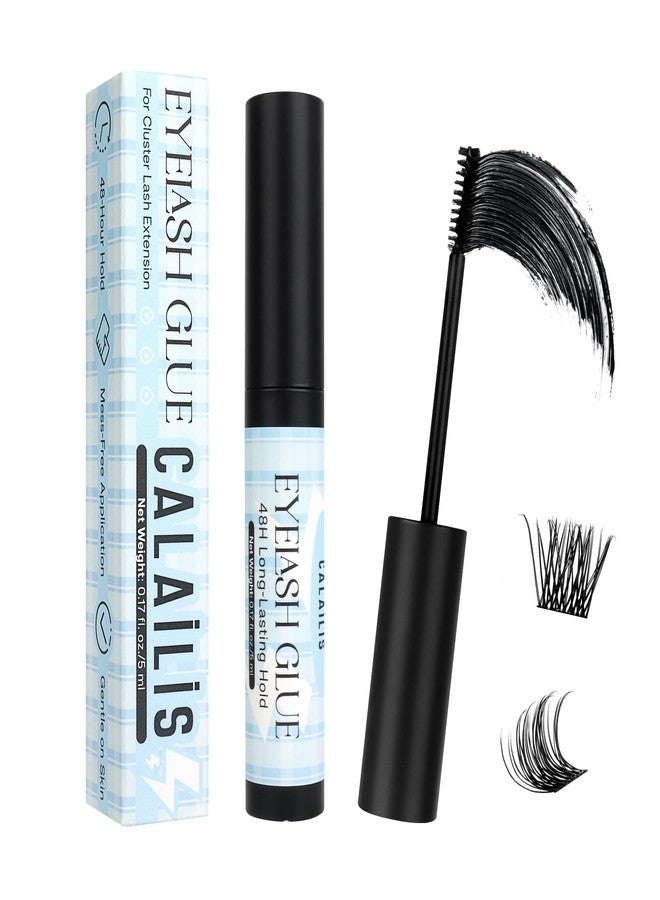 CALAILIS Lash Cluster Glue, Lash Glue for Eyelash Clusters - Waterproof Smudge-Proof Eyelash Cluster Bond, Super Strong Hold 48H Long Lasting, Suitable for Sensitive Eyes - Image 1